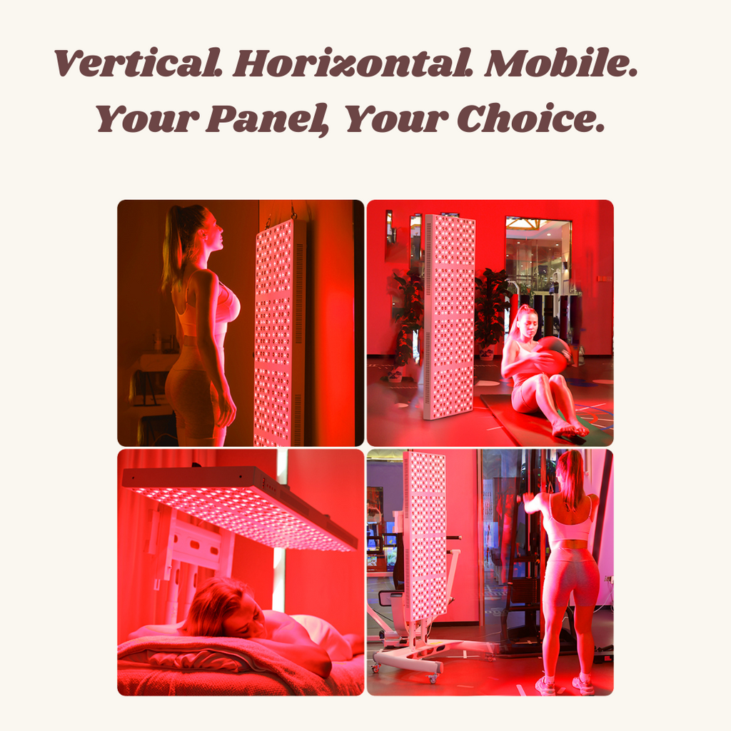 Red light therapy Panels uses