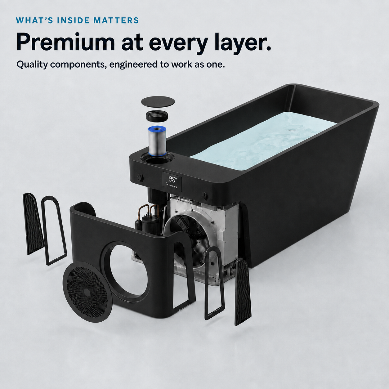 All-In-One Cold Plunge-Black