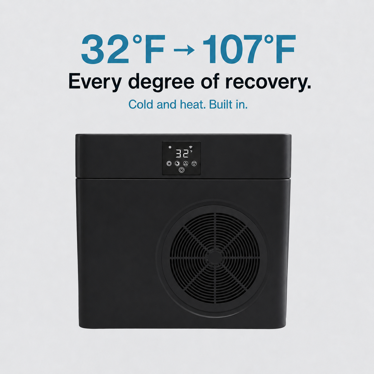 All-In-One Cold Plunge-Black