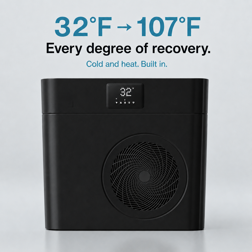 All-In-One Cold Plunge-Black