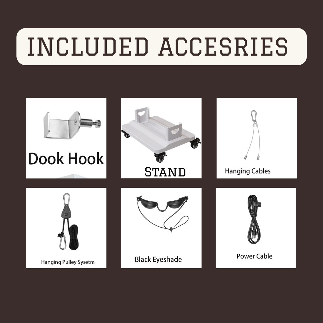 Red Light Therapy Panel accessories 