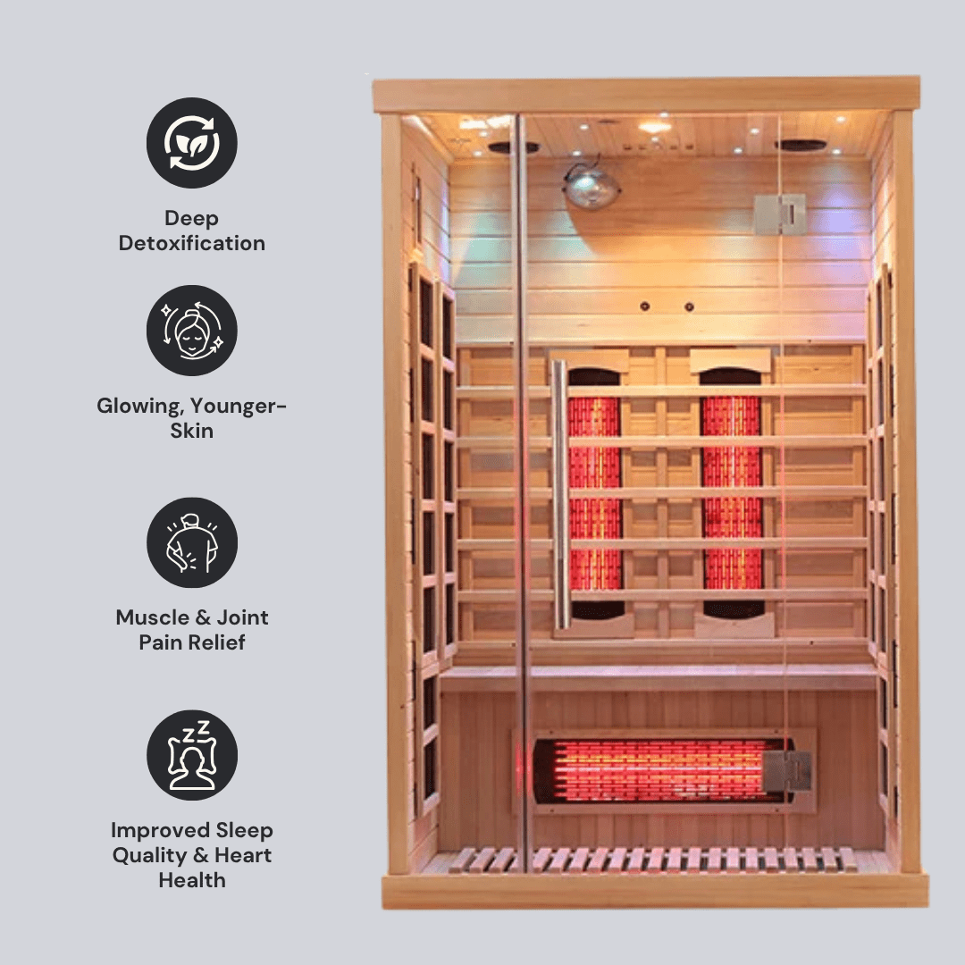 Full Spectrum Infrared Sauna - 2 Person - Modouge