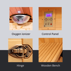 Full Spectrum Infrared Sauna - 2 Person - Modouge