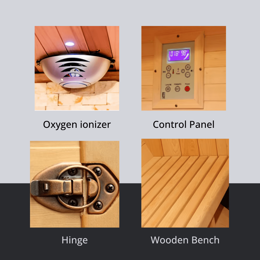 Full Spectrum Infrared Sauna - 2 Person - Modouge