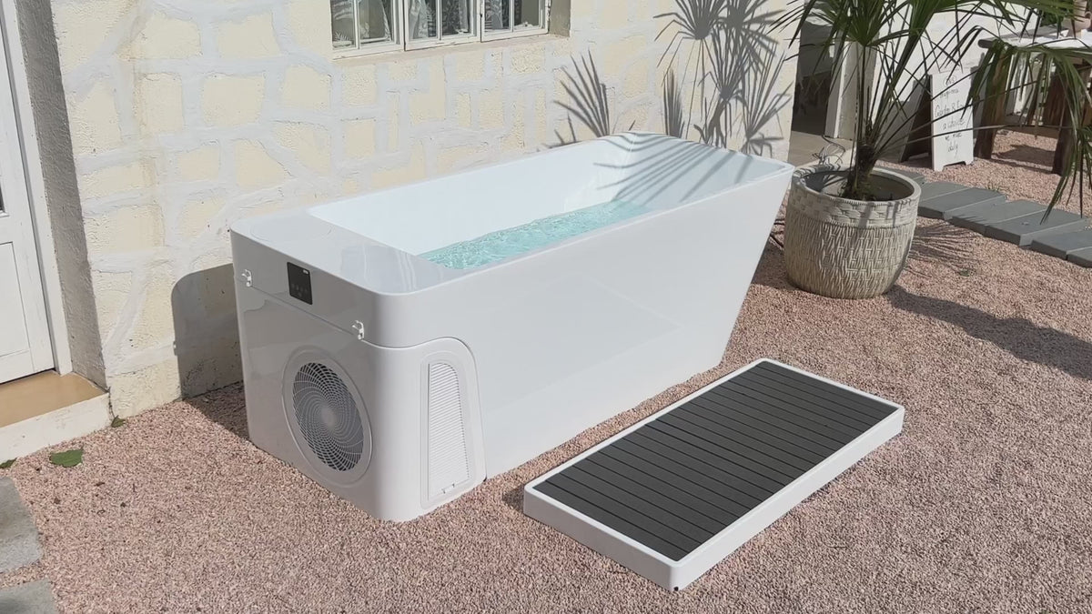 Cold Plunge Tub For Home | Premium Home Cold Plus Hot Therapy Tub by ...